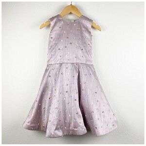 SIlvia Bours Pink Silk‎ Embellished Dress Size 8-10